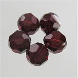 10 Siam Round Swarovski Crystal Beads Beading 5000 6mm
