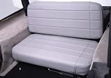 Rampage Products Replacement Jeep SeatingRear Bench SeatJeepCJ71976 to 1986Grey Denim