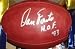 Dan Fouts Autographed/Hand Signed Official NFL Football with HOF inscription
