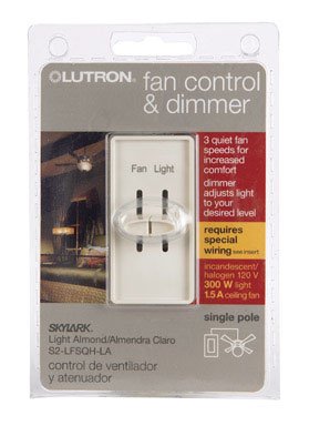 Skylark Designer 3 Speed Fan/Light Control (S2-LFSH-LA)