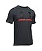 Under Armour Men's Sportstyle Logo T-Shirt, Black (015)/Black, Large