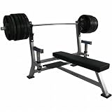 Valor Fitness BF-48 Olympic Bench Pro with spotter