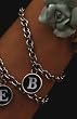 Monogram Bracelet with Keystroke Charm