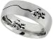 Stainless Steel 3/8 in. (9 mm) Comfort Fit Band w/ Lizard Cut-Outs (Available in Sizes 7 to 14)