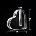 Langxun 24k Gold Long Stem Rose Heart-shaped Display Stand - Acrylic