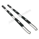 Aries 224009-2D Stainless Steel Oval Tube with Step Pad by Aries Automotive
