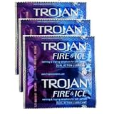 Trojan Fire & Ice Condoms 3 Pack