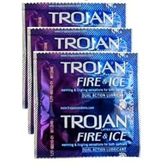 Trojan Fire Ice Condoms 3 Pack