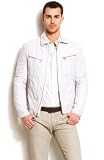 418tunB5h7L. SL160  Armani Exchange Linen Blend Moto Jacket