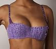 Sugar Violets Bra by Carol Malony 2010 Haute 1074.01