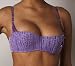 Sugar Violets Bra by Carol Malony 2010 Haute 1074.01