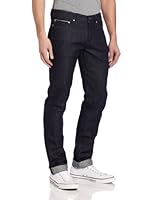 Naked & Famous Denim Men's Weird Guy Low-Rise Tapered-Leg Jean In Indigo Selvedge