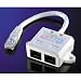 Cat5e Network Port Splitter, UTP, One Pair