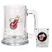 Miami Heat NBA Boilermaker Set - Primary Logo