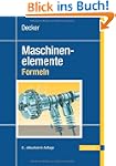 Decker Maschinenelemente - Formeln
