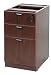 Boss Delubye Pedestal 15-1/2 W by 22 D Full Boby/Boby/File, Cherry