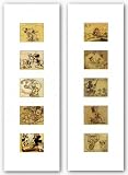 Sketch Collection Set by Walt Disney 28x9.5 Art Print Poster