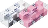 KOKUYO ケシ-U750-2 消しゴム<カドケシプチ>鉛筆用ピンク・ホワイト2色セット