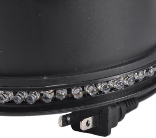 8Decades Auto Sound-activated Cross Style 48 Leds light RGB Crystal Dream Magic Ball DMX Effect Light Torch Multi Color Changing LED Rotating Stage Lighting Lamp Black Magic Ball Sunflower Colorful Lighting lamp Best For Disco DJ Party KTV Bars Club Xmas party club pub birthday