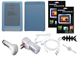 iShoppingdeals - 9 Pieces of Accessory Bundle for Amazon Kindle DX (9.7" Display) eBook Reader