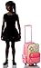 Stephen Joseph Girls' Rolling Luggage Flower