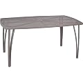 Streckmetalltisch 90x150cm, anthrazitgrau