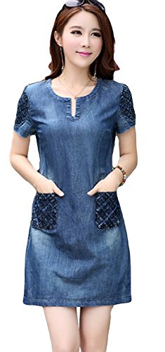 STILE MODA 7分袖 半袖 ワンピース ミニスカート マキシ Aライン フレア OL 女子会 体型カバー カジュアル パーティー セレブファッション フェミニン ガーリー ボヘミアン カレッジ コーデ スリム サイズ豊富 美脚 脚長効果 ハイウエスト 体型カバー オールシーズン オリジナルバッジ付き STMB-0000066