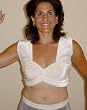 White Stretch Velvet Sleeveless Crop Top