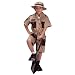 Tan and Brown Junior Explorer suit with Embroidered Cap, Size 12/14