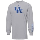 Nike Kentucky Wildcats Ash Classic Logo Long Sleeve T-shirt