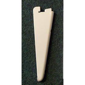 Pack of 10 Spur Type Twin Double Slot Shelving Brackets Size 370mm