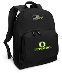 University of Oregon Backpack Black UO Ducks for Travel or School Bags - BEST QUALITY Unique Gifts For Boys, Girls, Adults, College Students, Men or Ladies