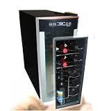 Avanti 12 Bottle Wine Cooler Overboxed Thermoelectric Cooling System Curved Glass Door