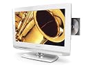 DMTECH LW19XTM - 19" HD Ready Widescreen LCD TV With DVD Player & Freeview - White