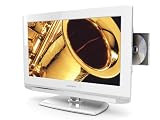 DMTECH LW19XTM - 19" HD Ready Widescreen LCD TV With DVD Player & Freeview - White
