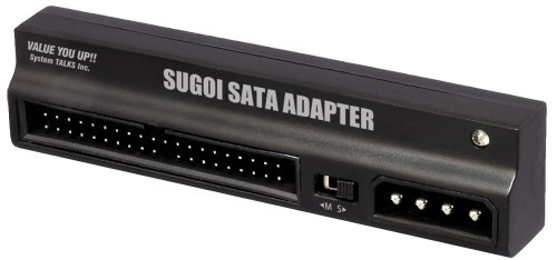 システムトークス SATA変換アダプタ スゴイアダプタ 信号・電源変換一体型 MS切替 SATA-TR150VH