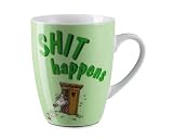 Eigenschaften Nici 28831 / NICI Fancy Mugs, Tasse, SHIT HAPPENS, Porzellan
