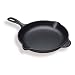 Le Creuset Enameled Cast-Iron 10-1/4-Inch Skillet with Iron Handle, Black Onyx