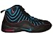 Nike Air Bakin LE HOH Ripstop House of Hoops Mens Basketball Shoes [474154-046] Black/Neon Turqoise-Cherry Mens Shoes 474154-046