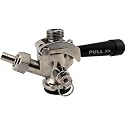 US Sankey Keg Coupler - D System - Lever Handle: Black Lever Handle