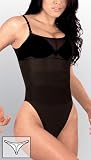 Cocoon Body Briefer with Straps Thong Style T1364