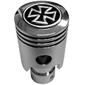 Dectane GK04IC Schaltknauf Iron Cross Kolben-Look universal