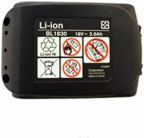 Replacement Battery New 18v 3ah Li-ion Lxt1830 for Makita Bl1830 Power Tools 18650 Cells