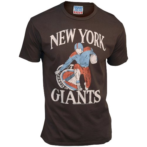 New York Giants Men's Retro Vintage T-Shirt (Black 