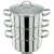 Judge 22cm 3 Tier Multi Steamer with Glass Lid