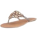 Buffalo Pu Ornament 309-8717, Damen Sandalen/Fashion-Sandalen