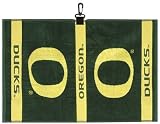 NCAA Oregon Ducks Woven Jacquard Golf Towel