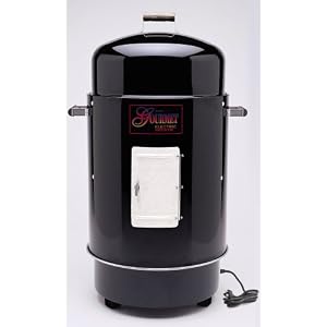 Brinkmann 810-7080-6 Gourmet Electric Smoker and Grill, Black