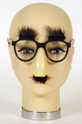 Fuzzy Nose Glasses