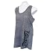 Philadelphia Eagles Women's Tank Top - Gray (2XL)